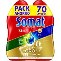 Somat Oro Gel Lavavajillas Antigrasa - 70 Lavados